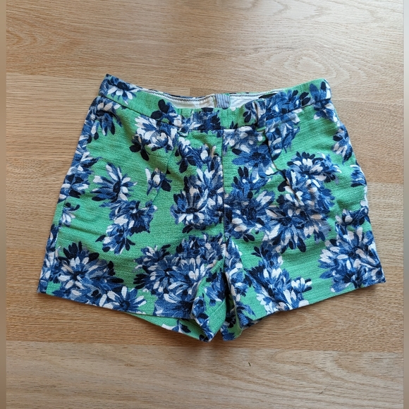 JCrew high waisted floral shorts - Picture 4 of 4